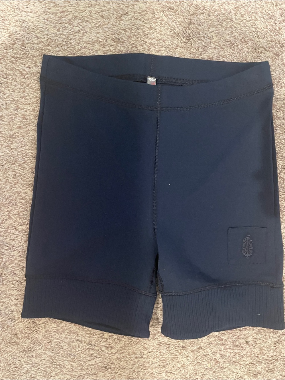 Free people movement navy bike shorts small